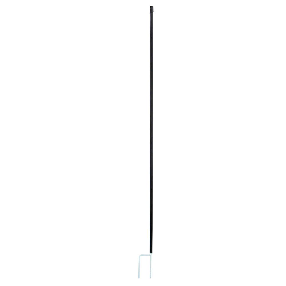 Ersatzpfahl Doppelspitze 106 cm, schwarz
