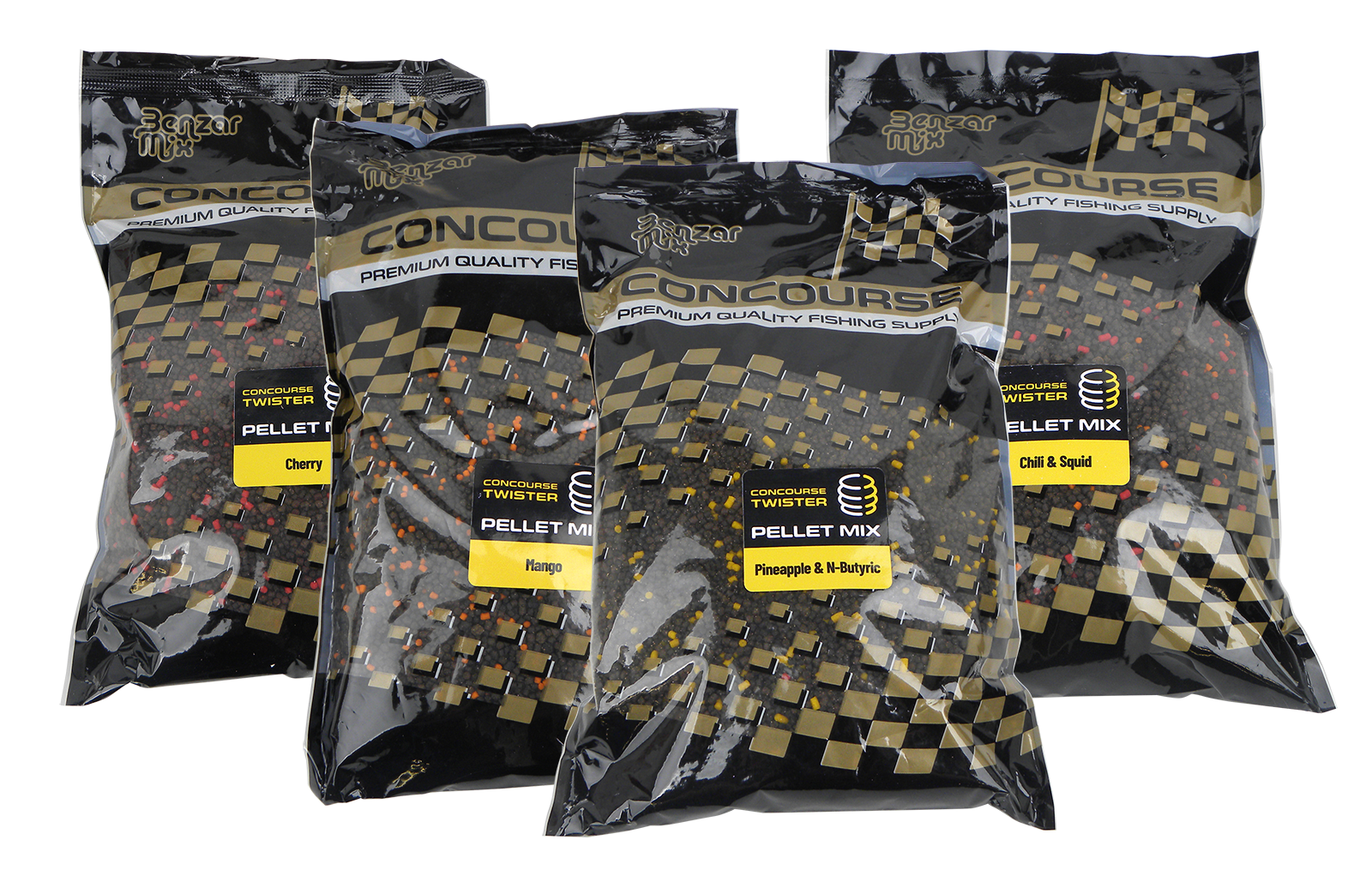 Benzar Concourse Twister 800 g Pellet Mix   Benzar Concourse Twister 800 g Pellet Mix