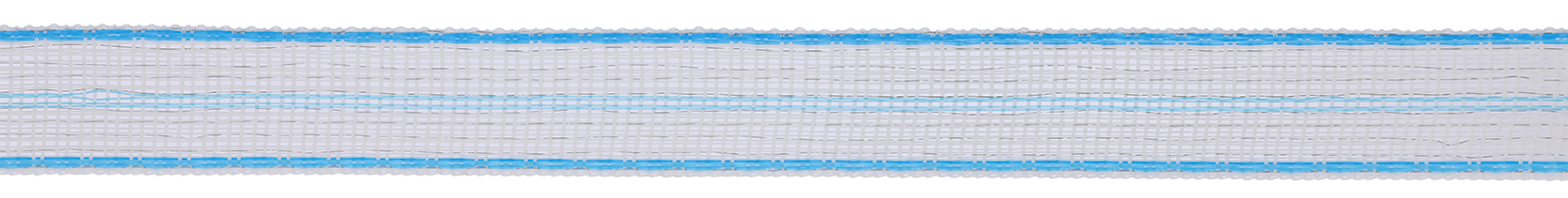 Weidezaunband Platinum weiß/blau 40 mm / 200 m