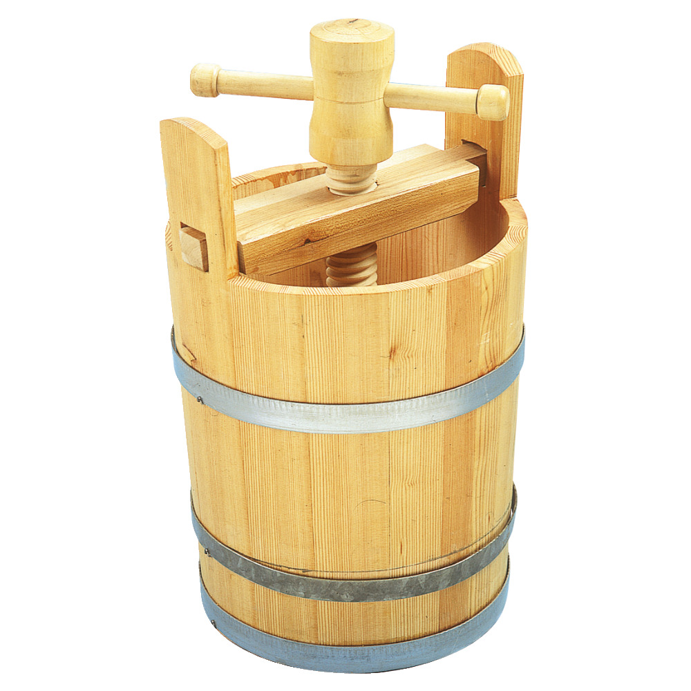 Fleischfass und Sauerkrautfass