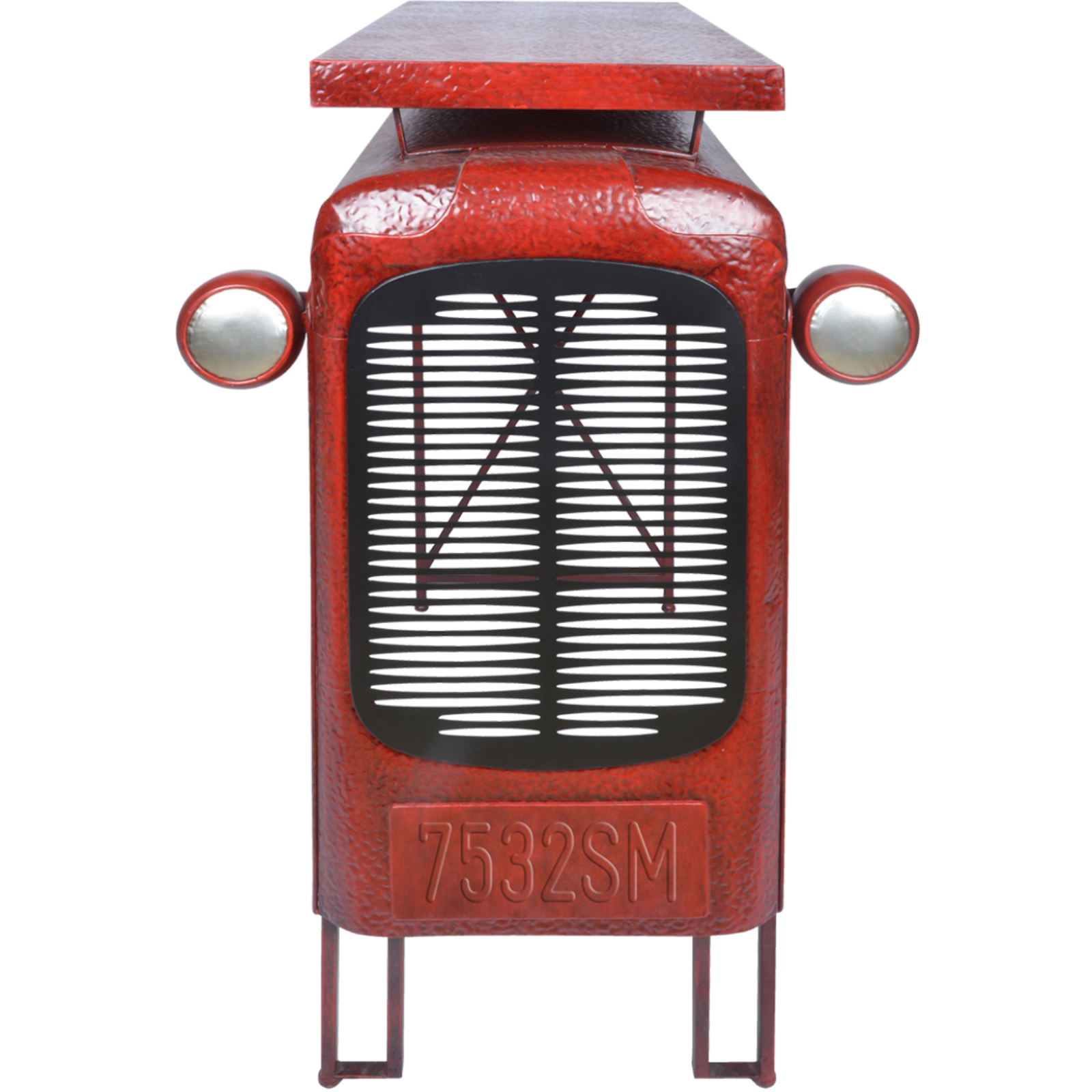 Tisch Traktor rot