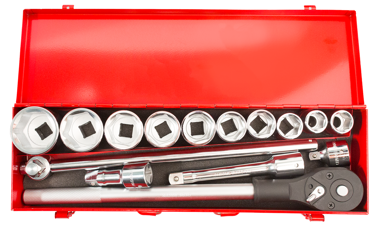 Socket cassette Wisvo 3/4" 15 pcs