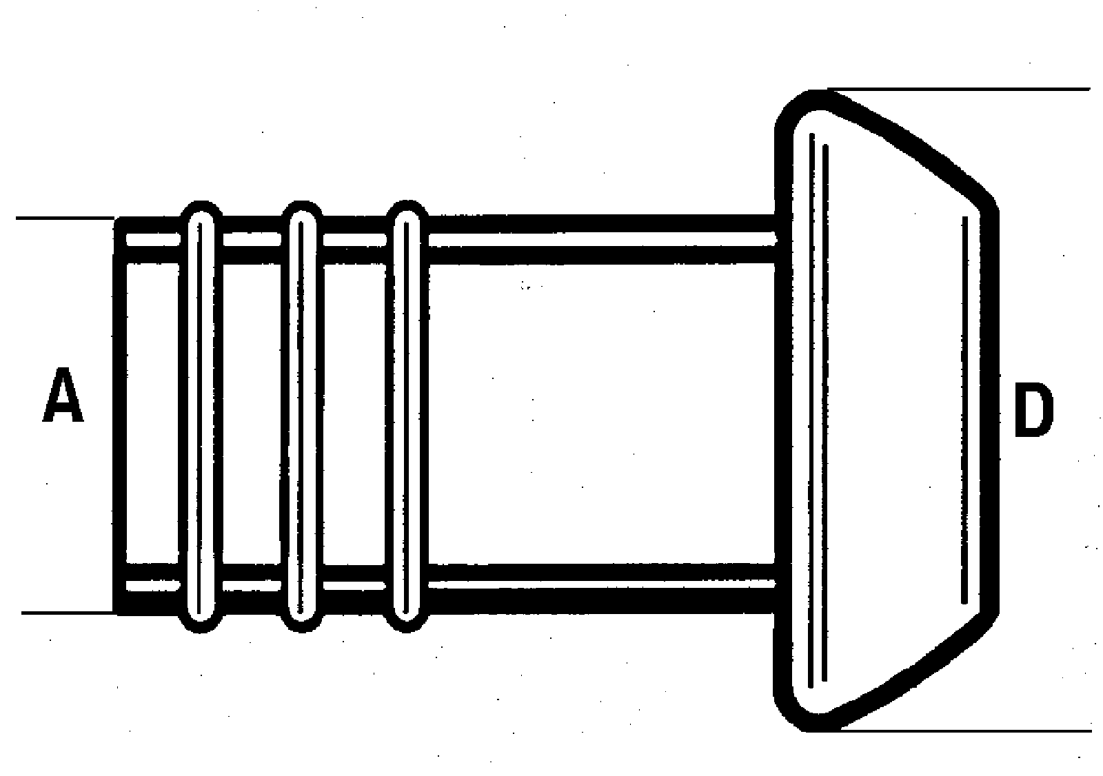 Saugstutzen Kugel DN159