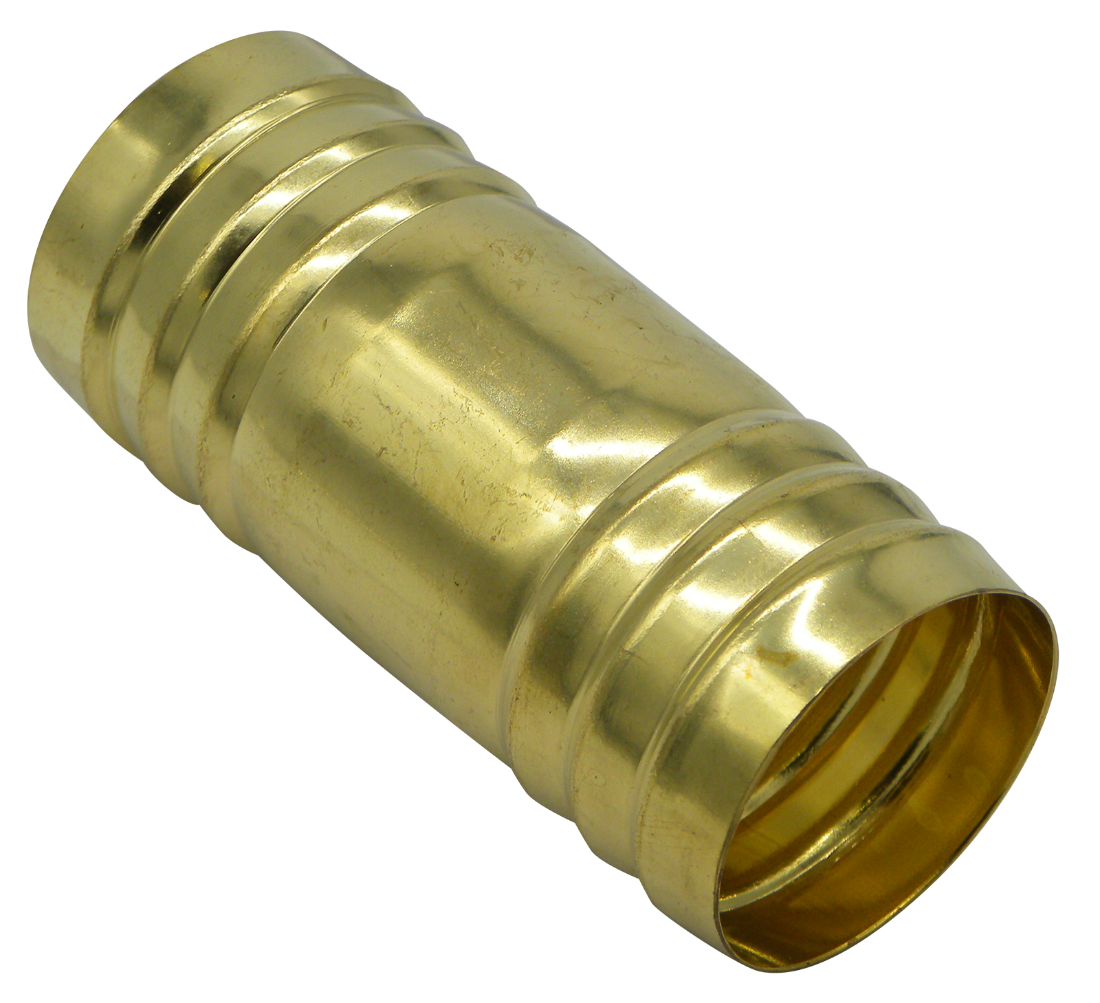 Schlauchverbindungsröhrchen aus Messingblech