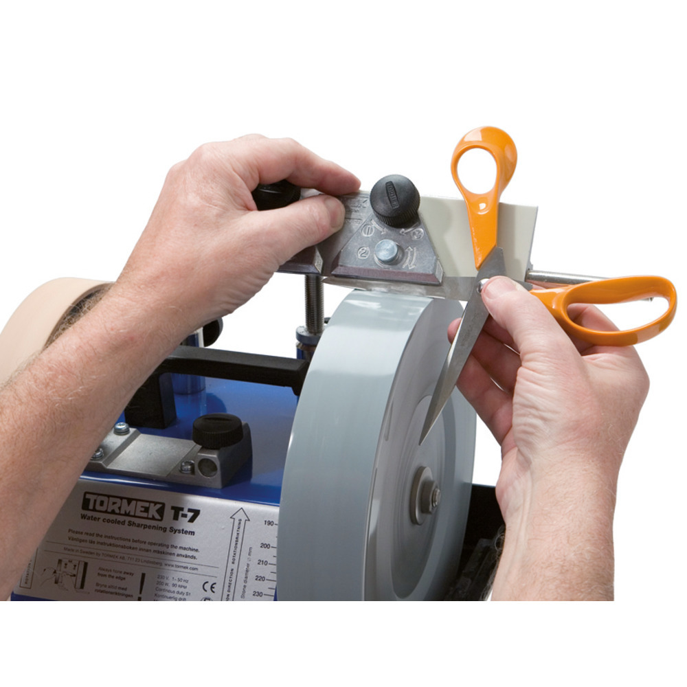 Schleifvorrichtung für Scheren