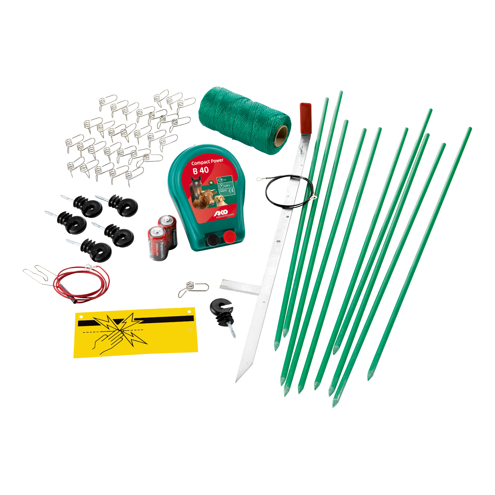 Hobby-Elektrozaun-Set 3 Volt
