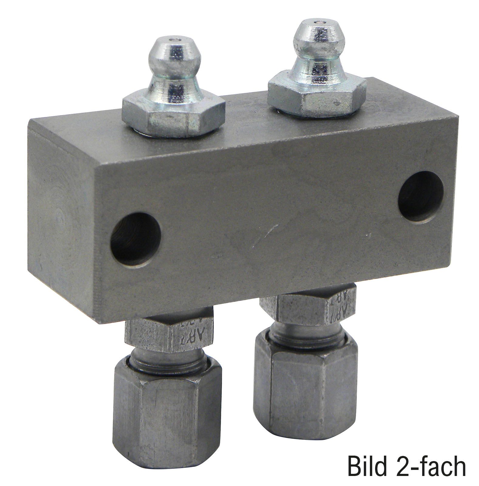 Nippelblock 5-fach  Rohranschluss ø 6mm