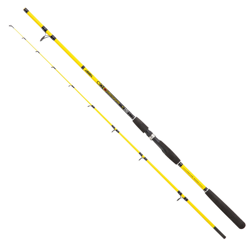Angelrute Fiberglas - Bootsrute 1,40 m