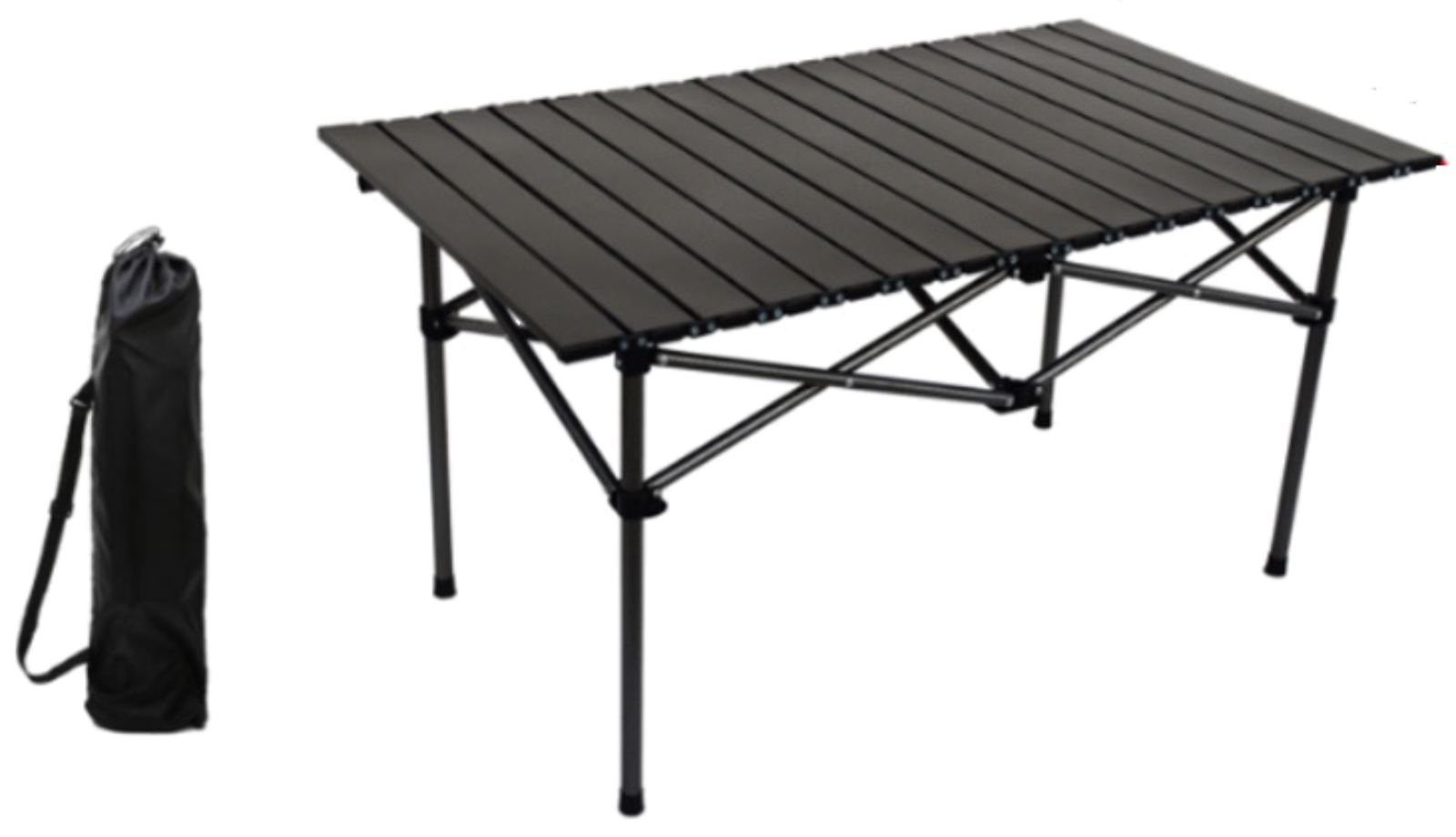 Campingtisch faltbar schwarz