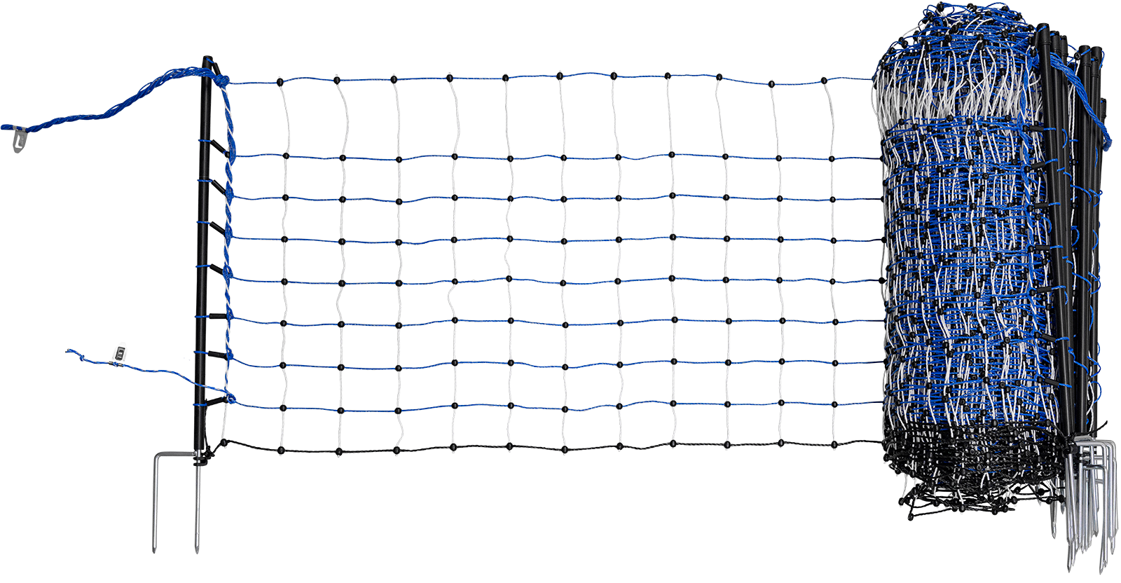 Otter-Abwehrnetz elekrifizierbar 50 m