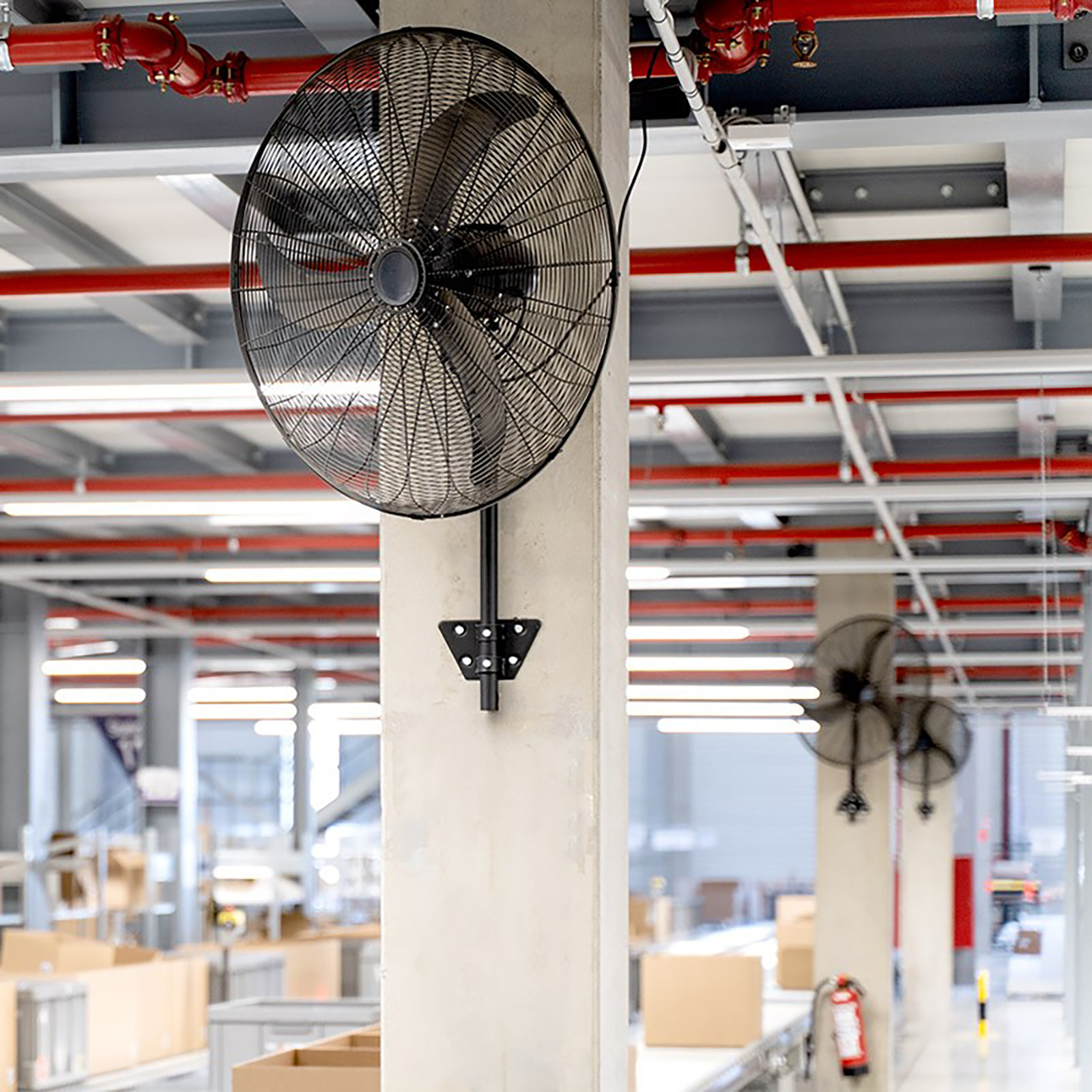 Korbventilator 71 cm 230 V mit Fernbedienung