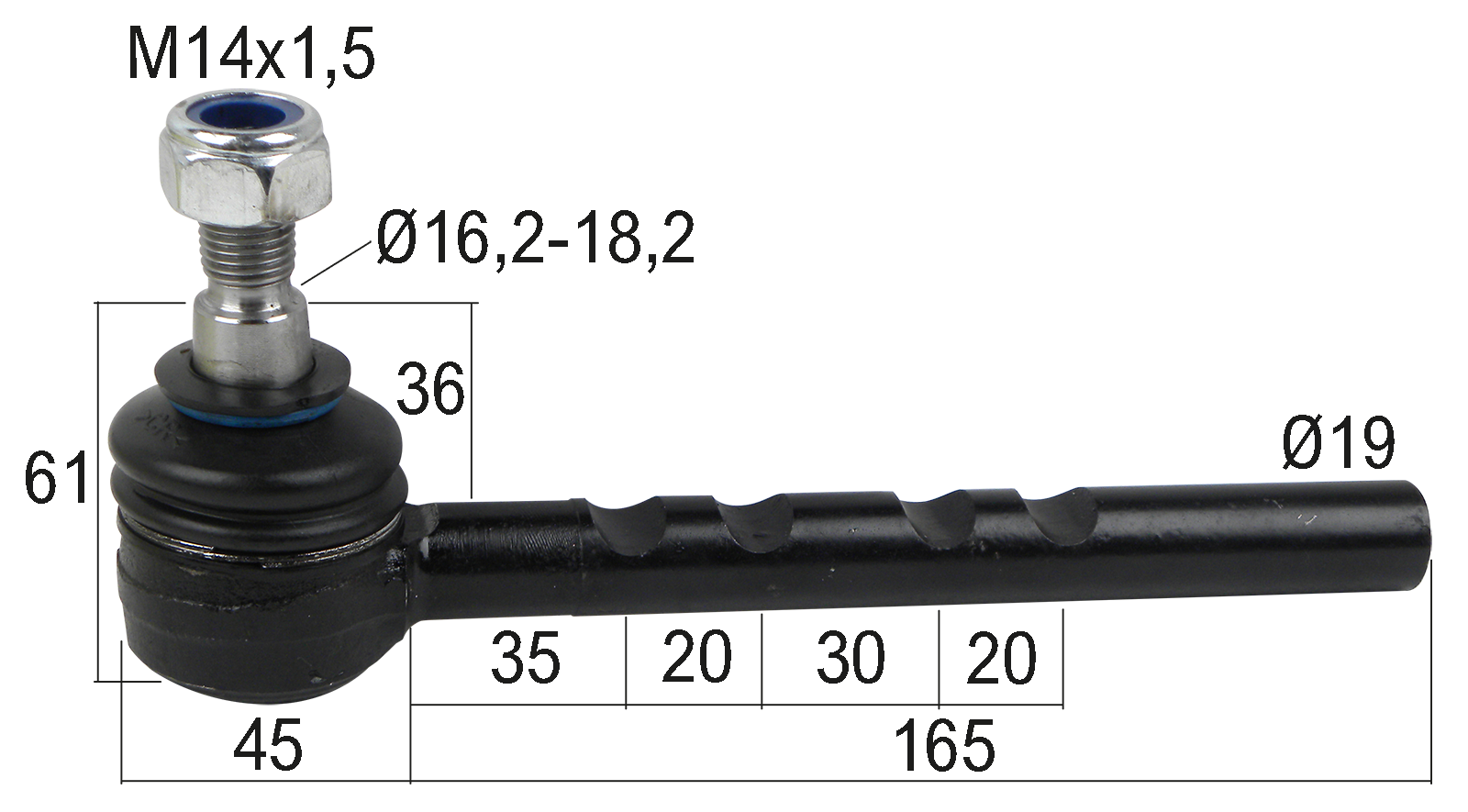 Ball joint for Steyr