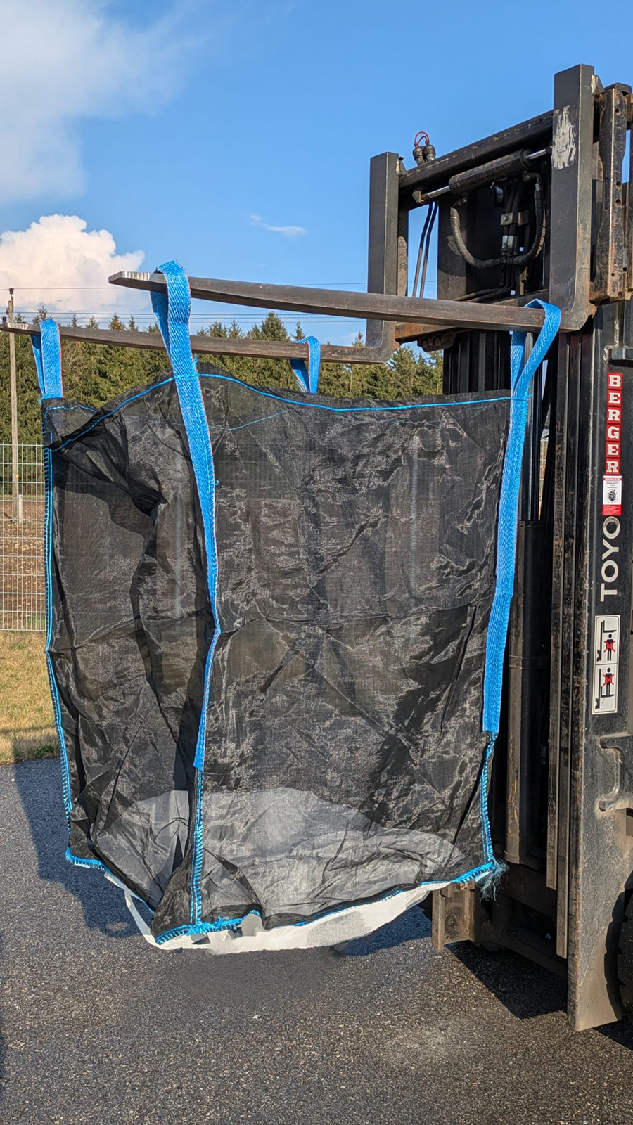 Holzbag mit Lüftungsboden