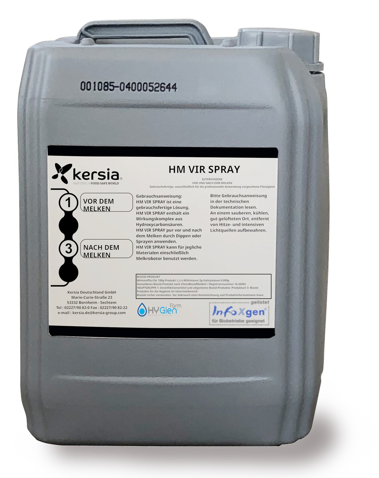  HM VIR SPRAY 10 kg Kanister *