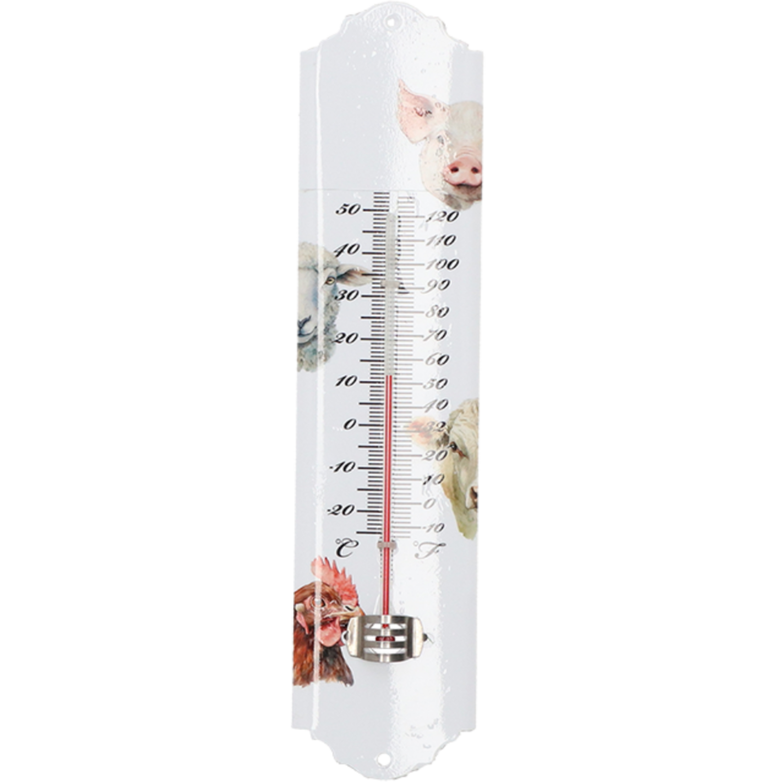  Thermometer Bauernhoftiere 