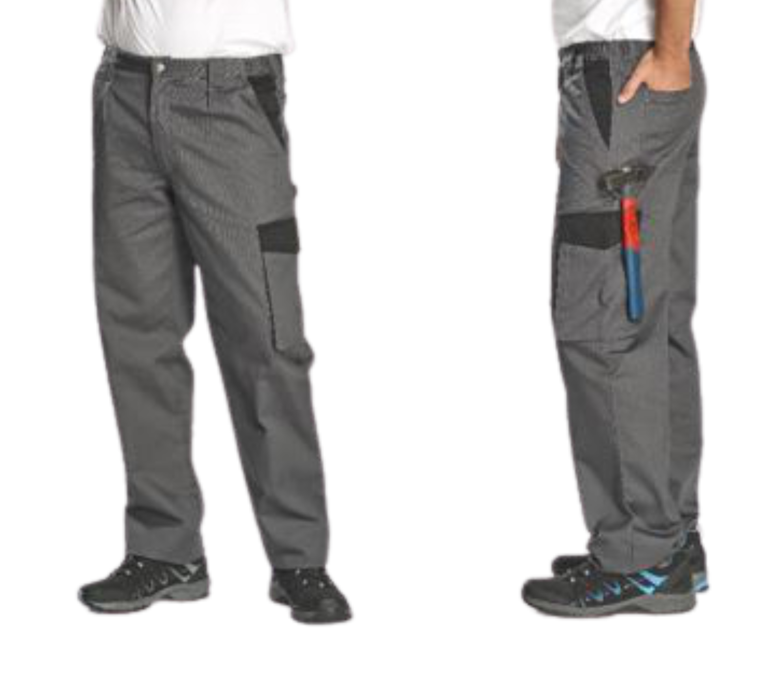 Arbeitsbundhose grau