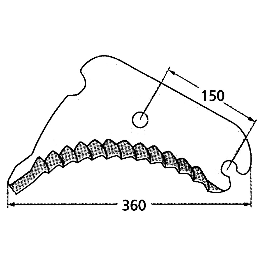 Knives for DEUTZ-FAHR, KUHN, JOHN DEERE, VICON