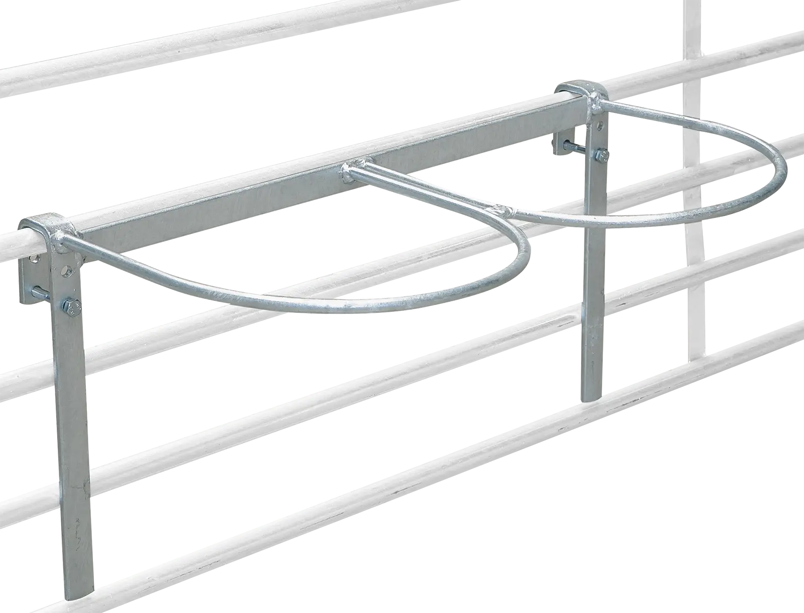 Eimerhalter doppelt für Panels + Horden