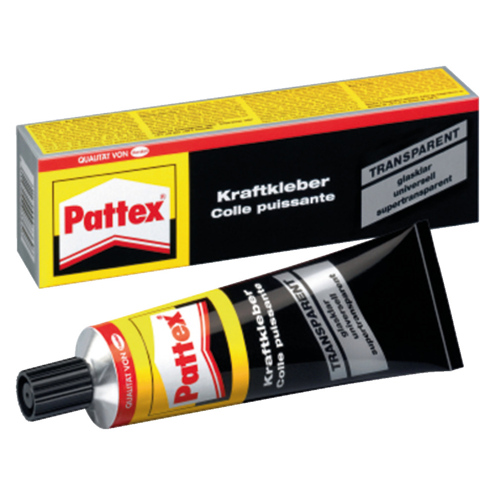 Kontaktkleber transparent