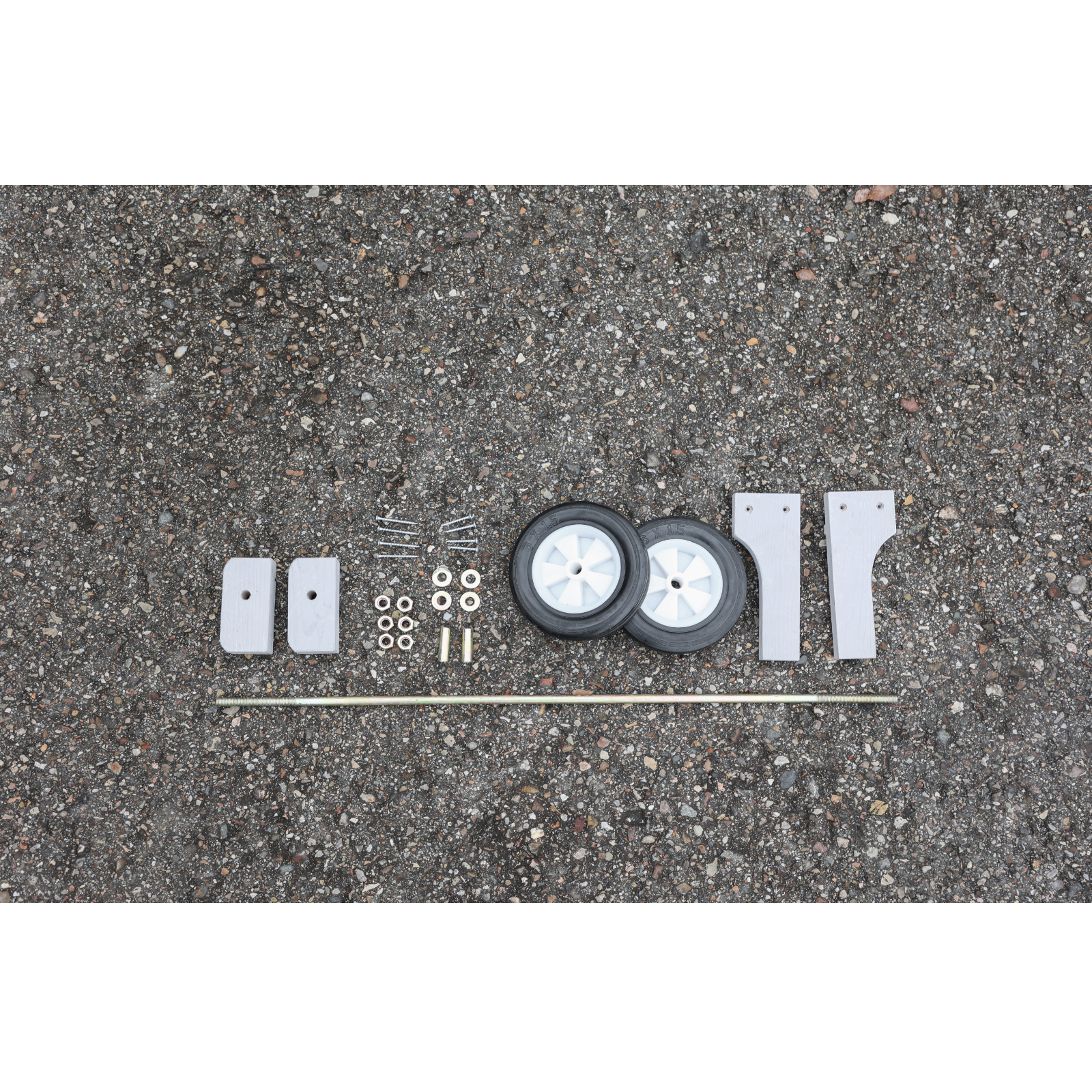 Räder-Set zu Hühnerstall Bonny