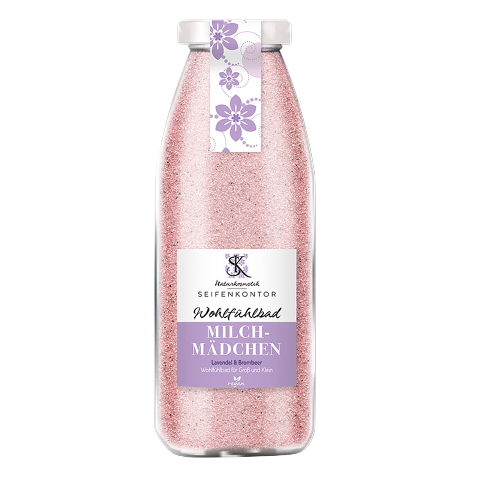 Milchmädchen Wohlfühlbad 200 g mit Lavendel und Brombeer