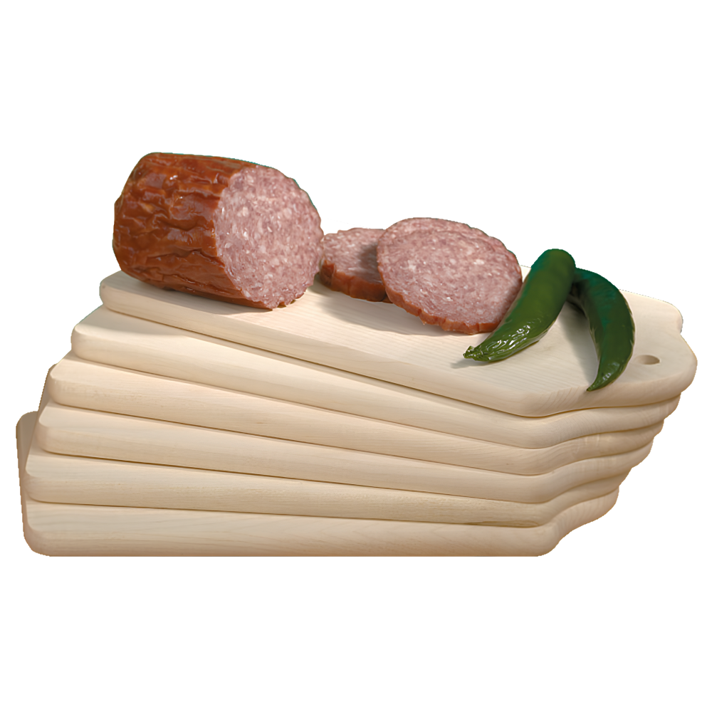 Jausenbrettchen Set Ahorn, 6-teilig – Perfekt fürs Frühstück