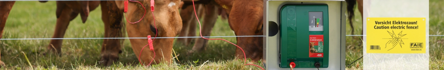 Gratis "Vorsicht Elektrozaun" Schild