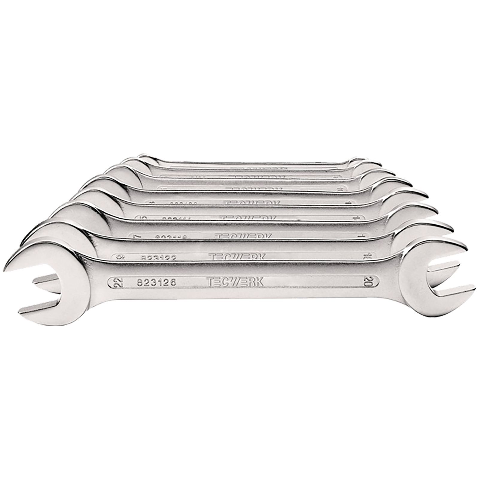 Doppelmaulschlüsselsatz, 10-teilig