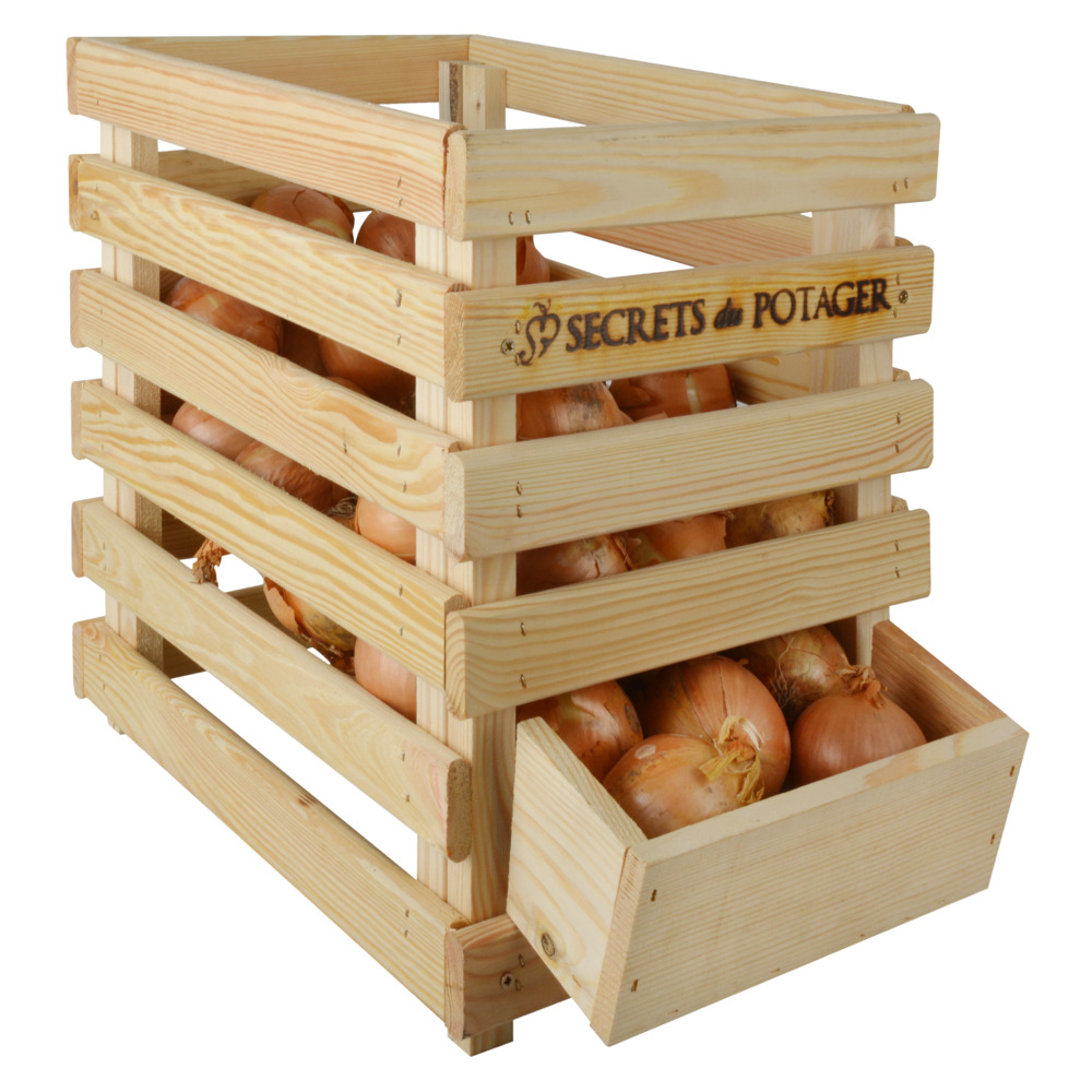 Holz Zwiebelkiste