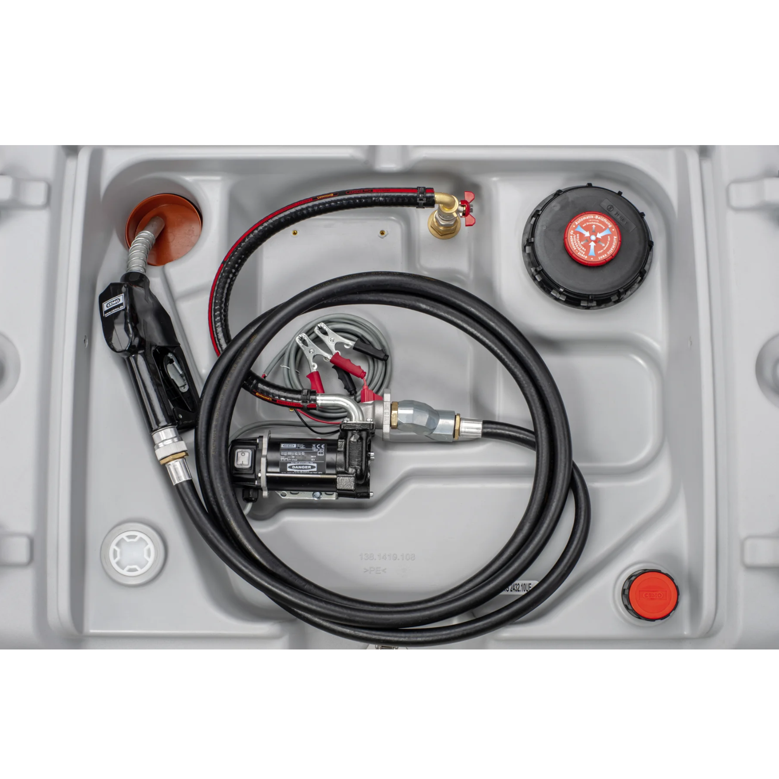 Dieseltank Mobil 620L 40L/12V mit Deckel
