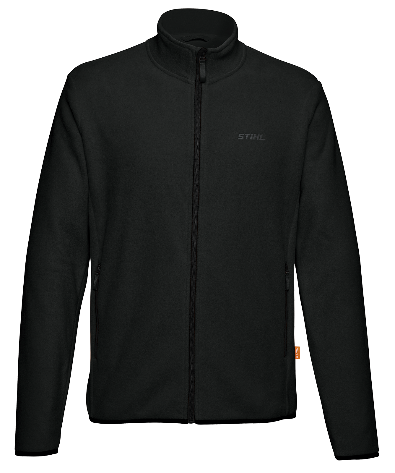 Fleecejacke Klassik schwarz