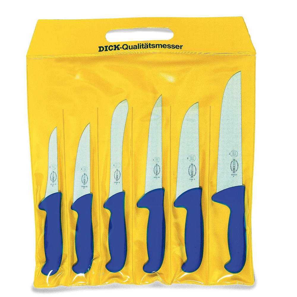 Messerset 6-tlg. 'Ergogrip' in PVC-Tasche
