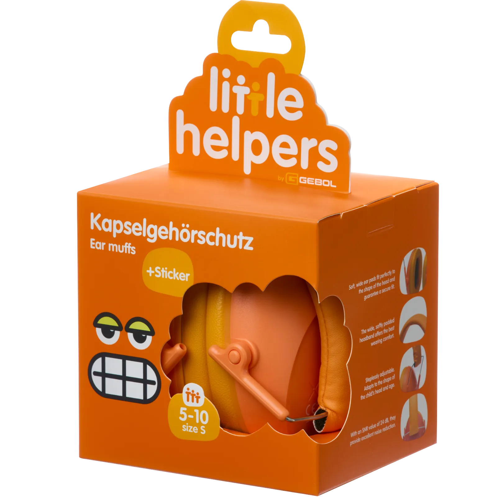 Gehörschutz Kinder orange