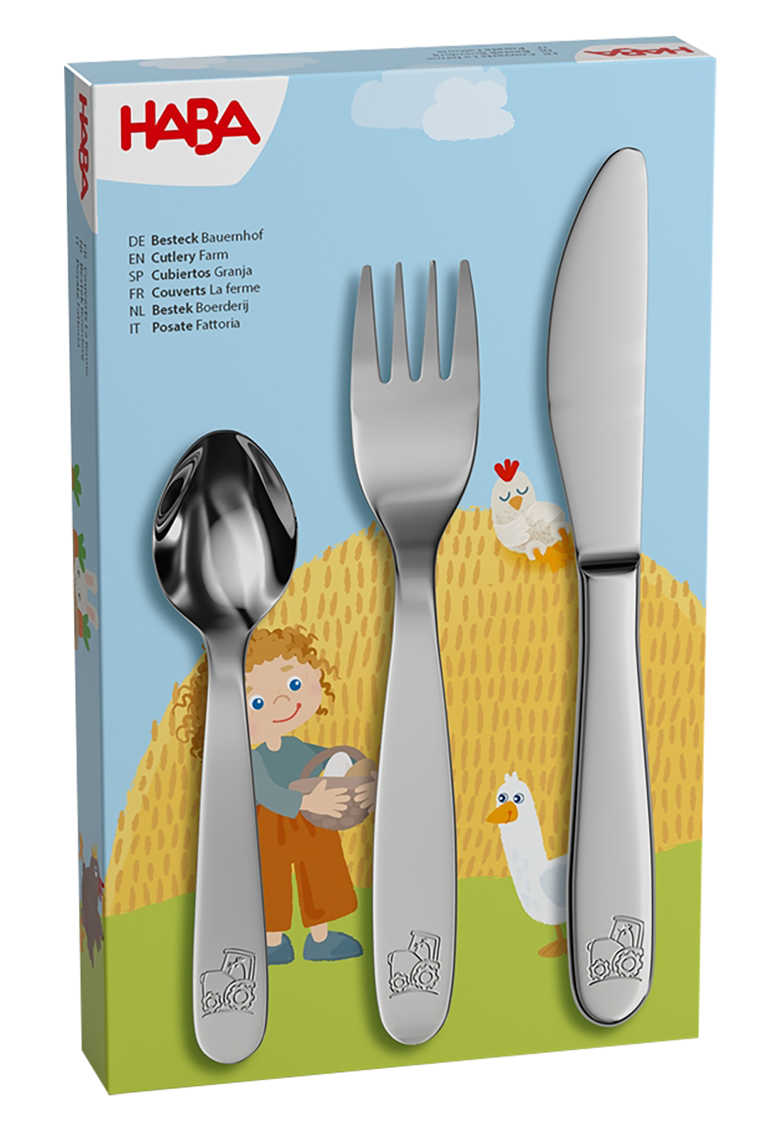 Besteck Kinder Bauernhof