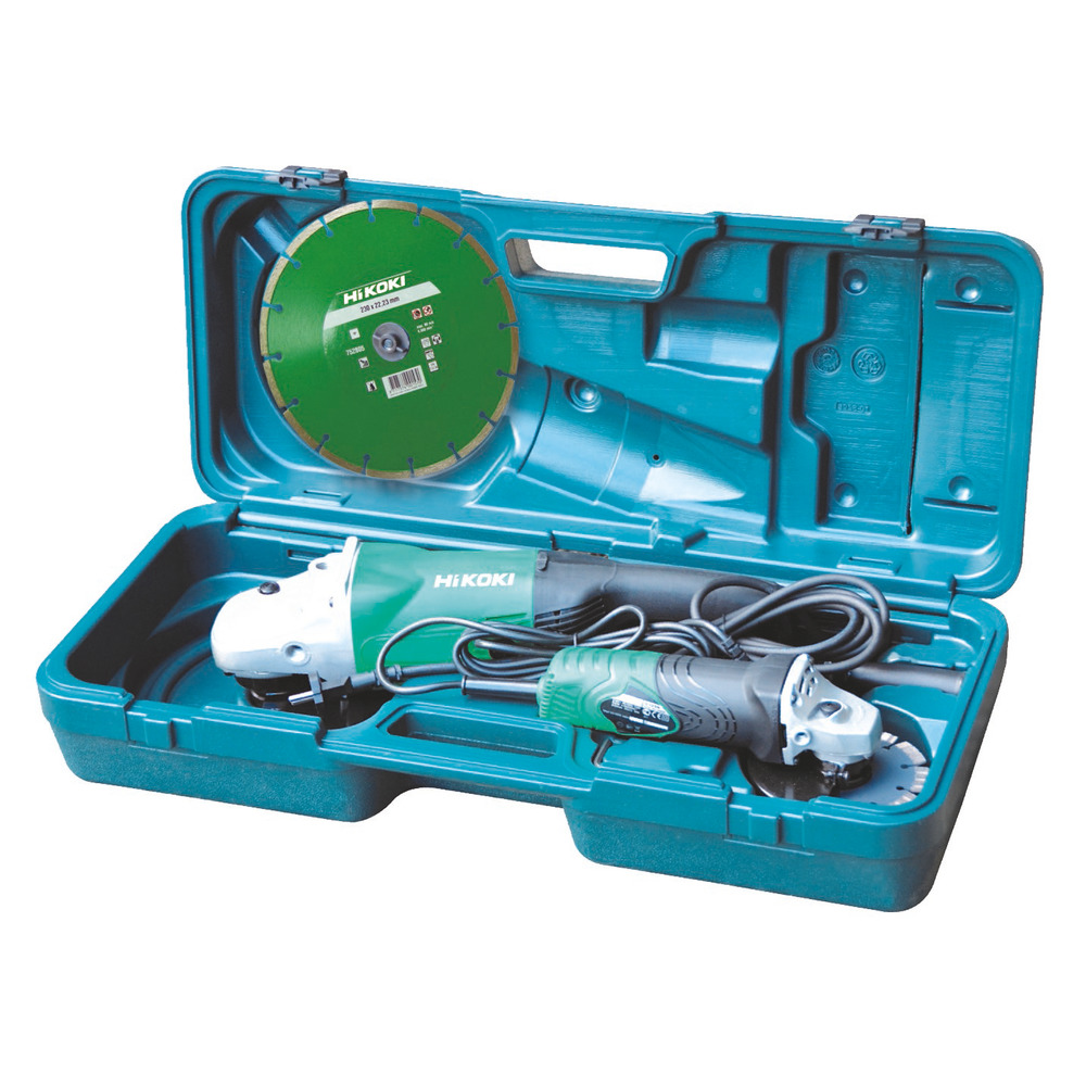 Winkelschleifer Profi-Set 230+125mm inkl. Dia-Scheiben