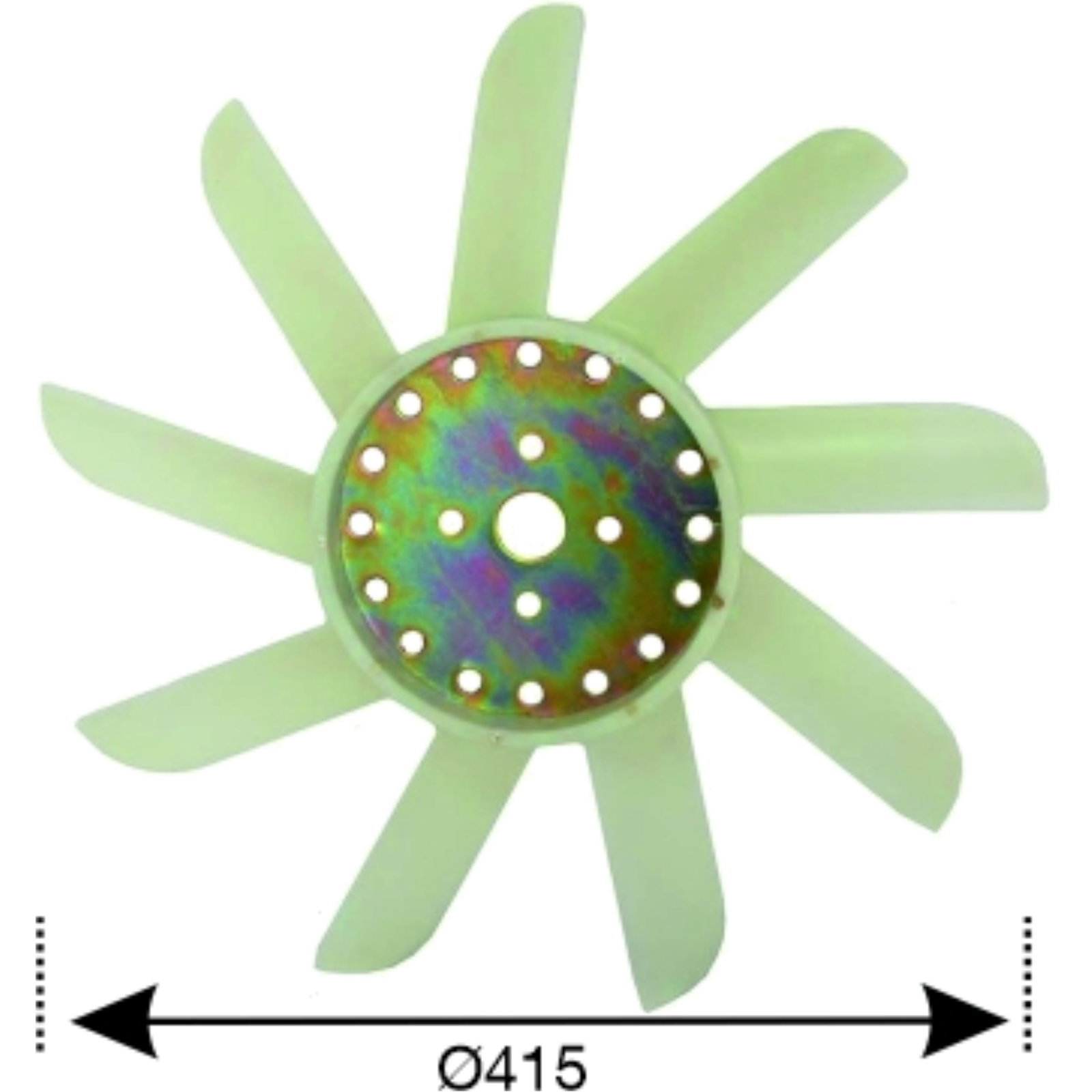 Windflügel Steyr 9 Flügeln, ø 420 mm