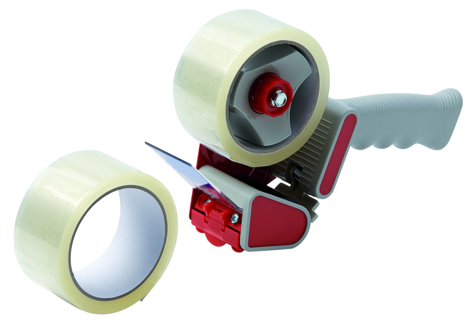 Packbandabroller mit 2 Kleberollen