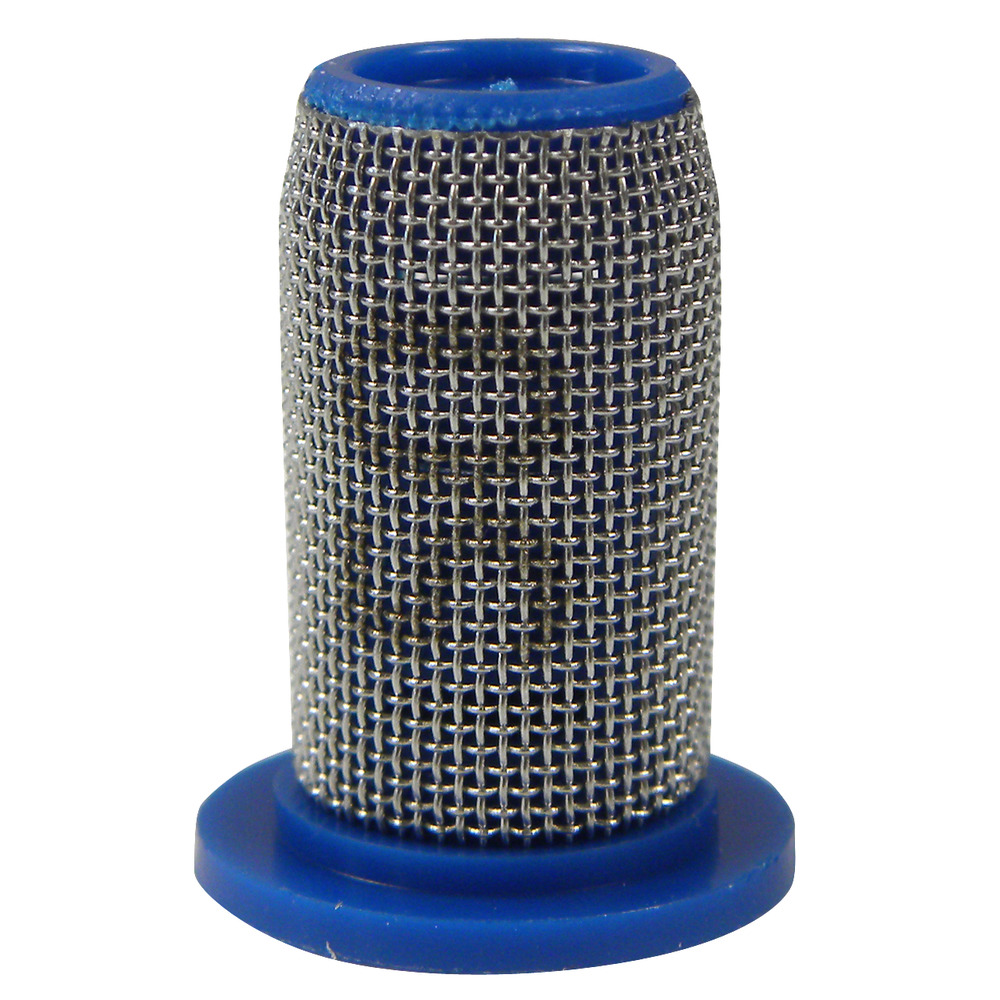 Düsenfilter aus Kunststoff/Edelstahl, 50M, blau