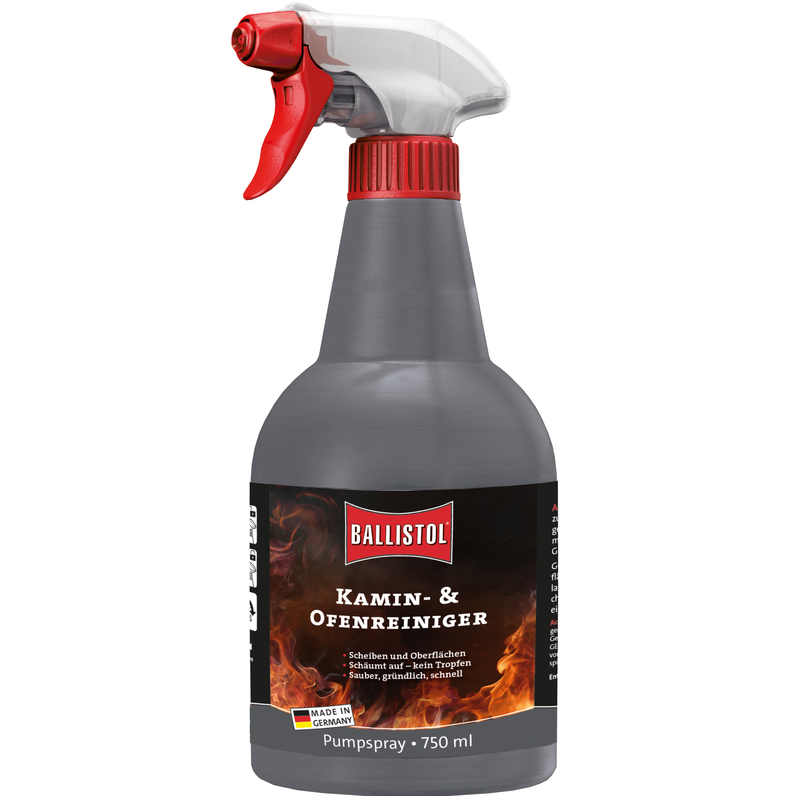 Kamin- und Ofenreiniger 750 ml