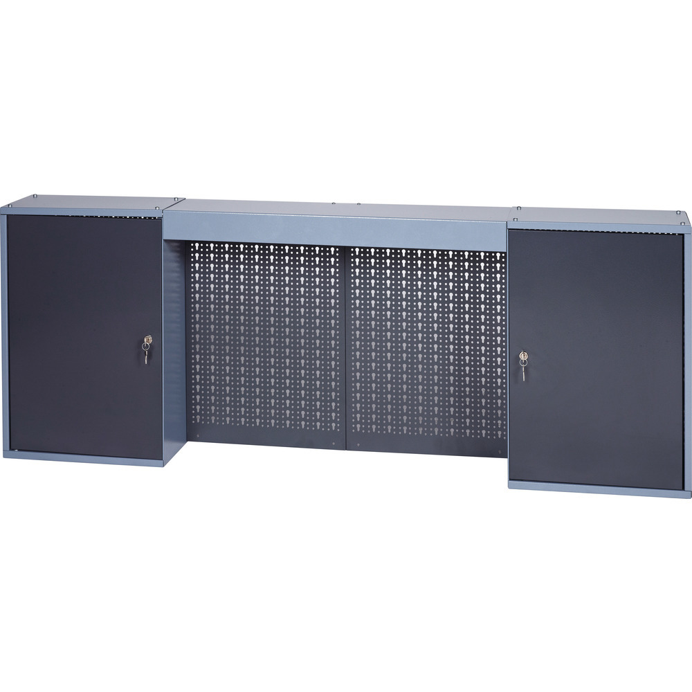 Werkzeugschrank 2 Türen + Lochwand