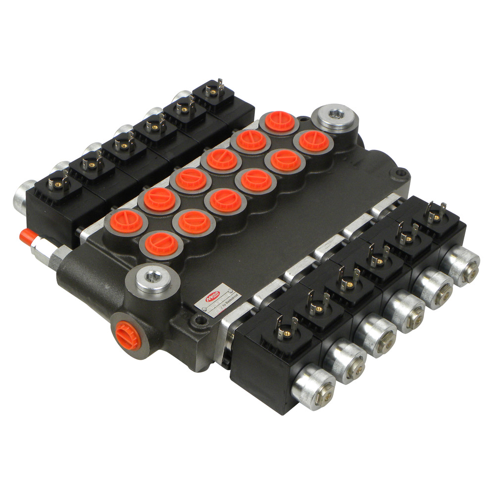 Steuerventil 85/6 doppeltwirkend 12V elektromagnetische Betätigung