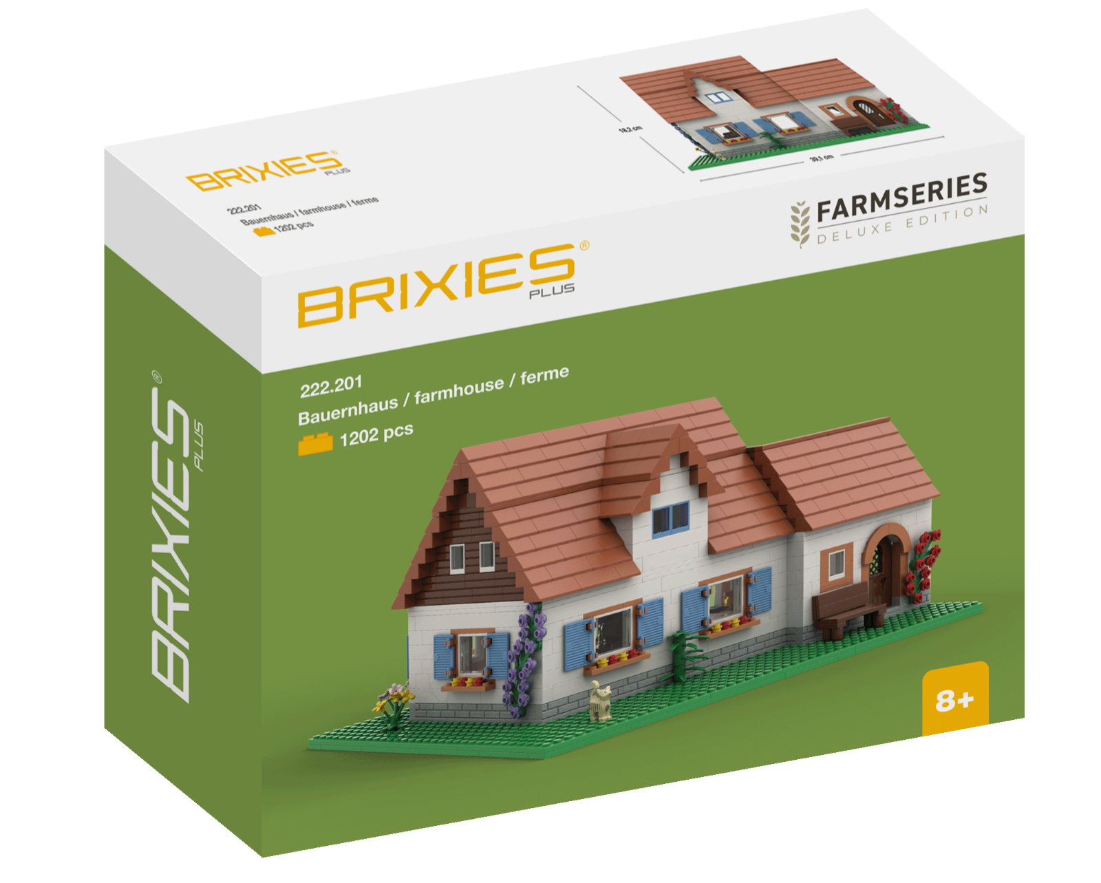 BRIXIES Plus Bauernhaus