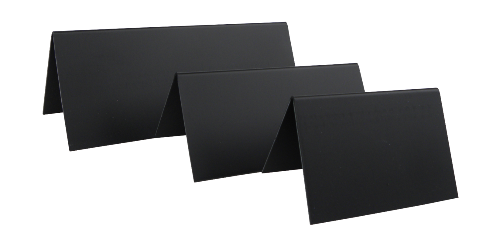Dachaufsteller schwarz 10er Set
