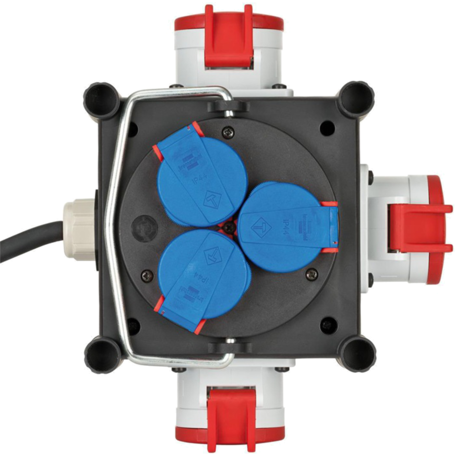 Kleinstromverteiler 400 V 16 A 3 x CEE400V + 3 x 230 V