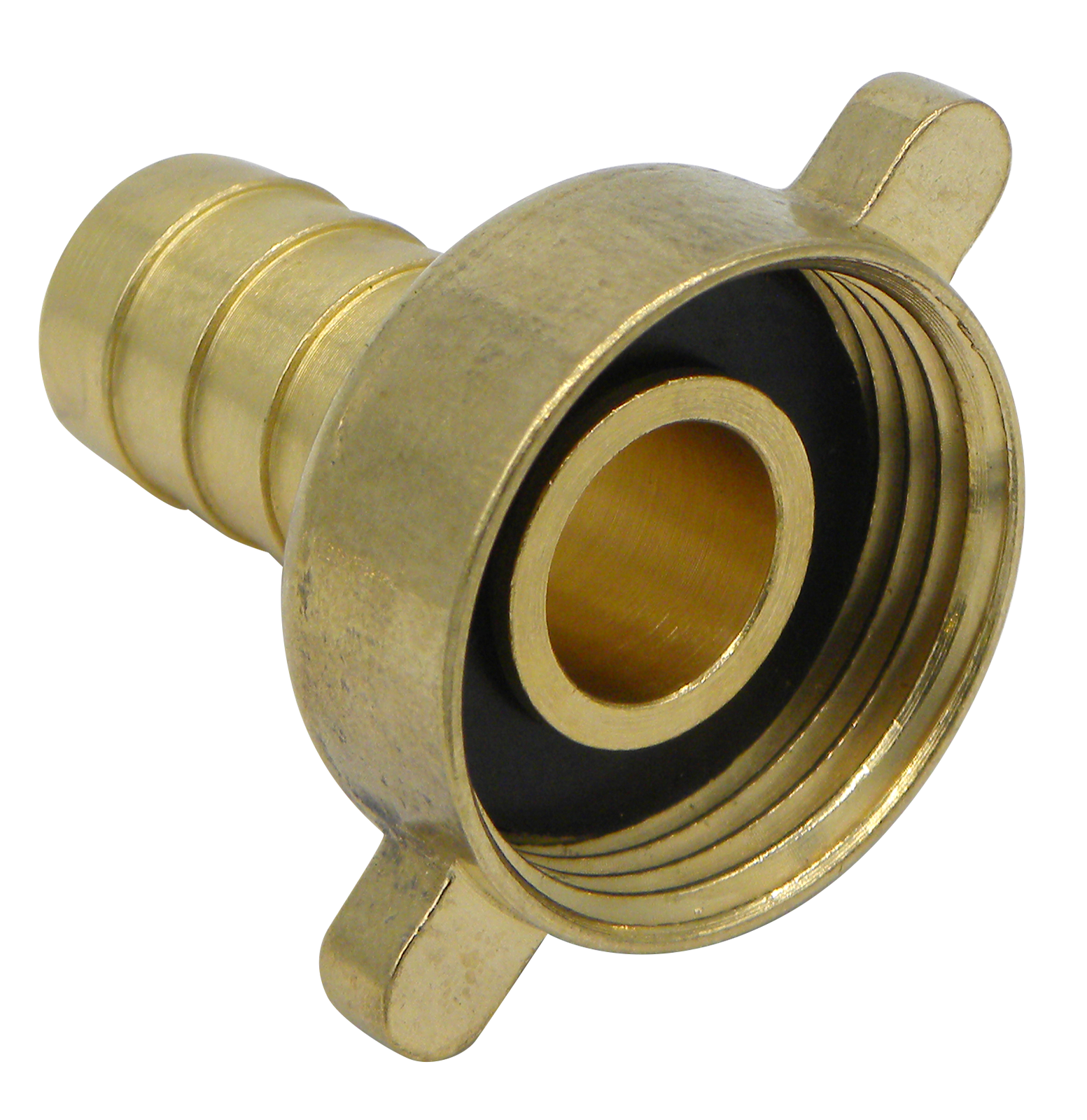 2/3-Schlauchverschraubung aus Messing, 1a Qualität