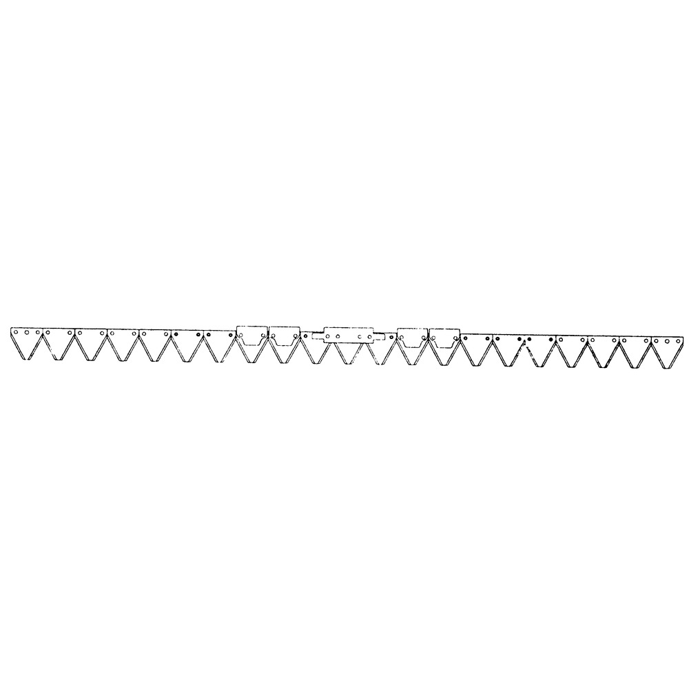 Mähmesser 160cm, 21 Klingen DIN 75, anstelle von Aebi AM28294/1