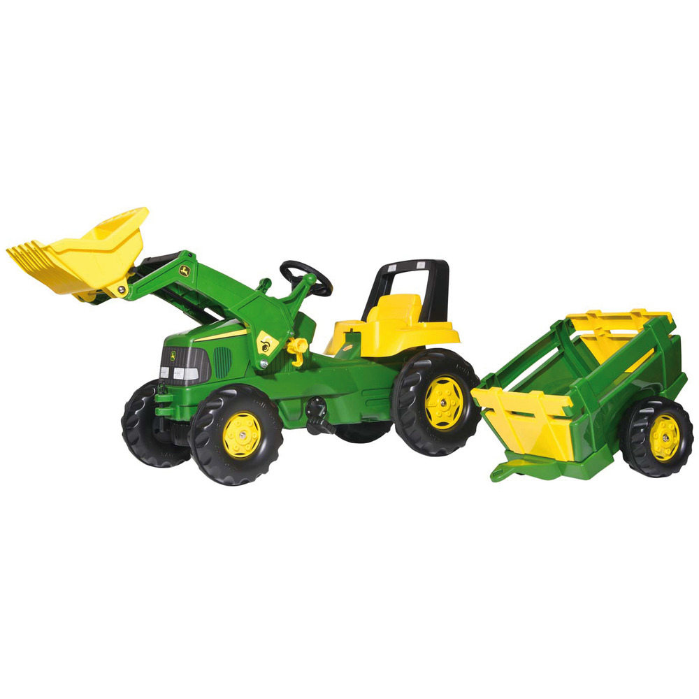 John Deere Junior inkl. Trailer und Lader