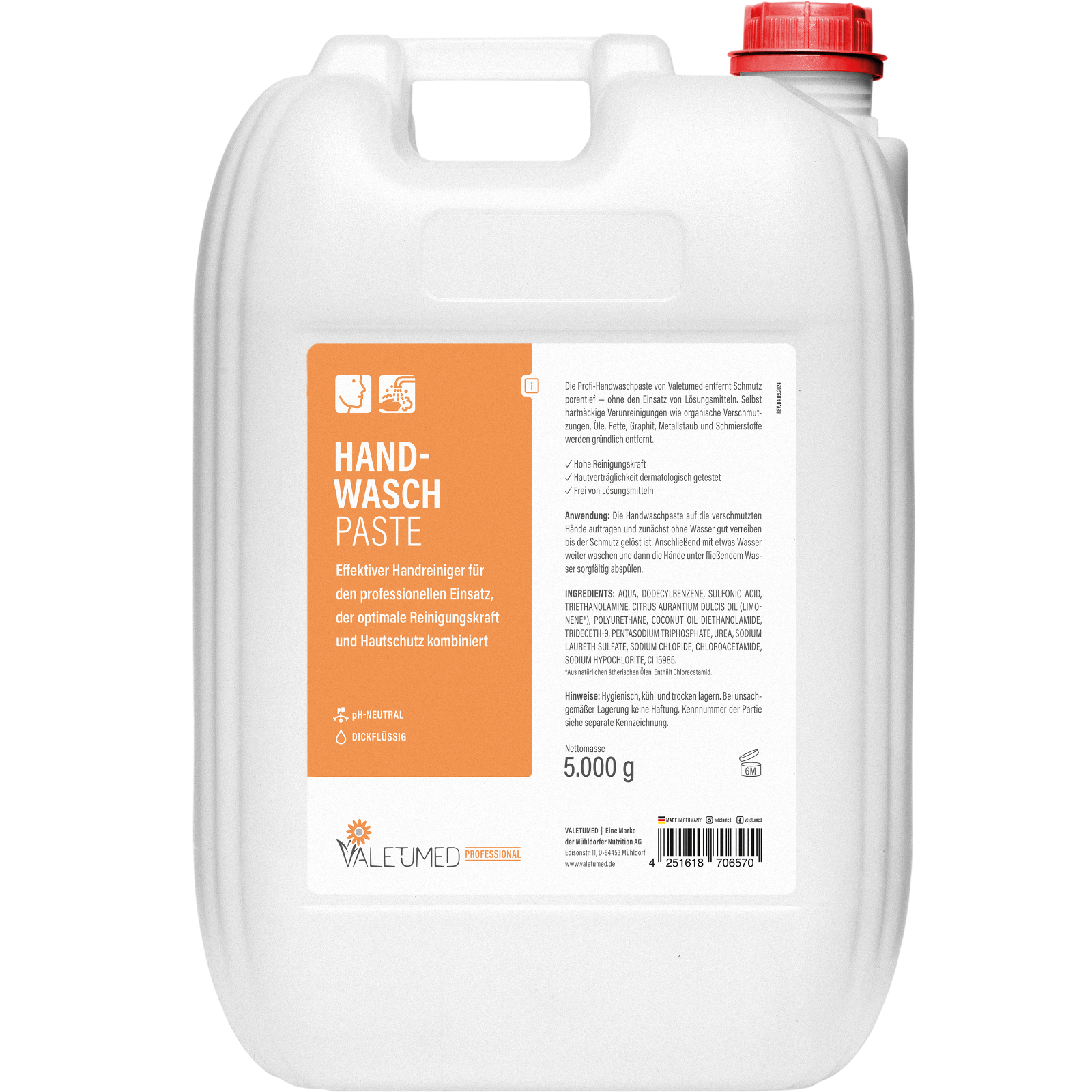 Handwaschpaste AGRI Clean