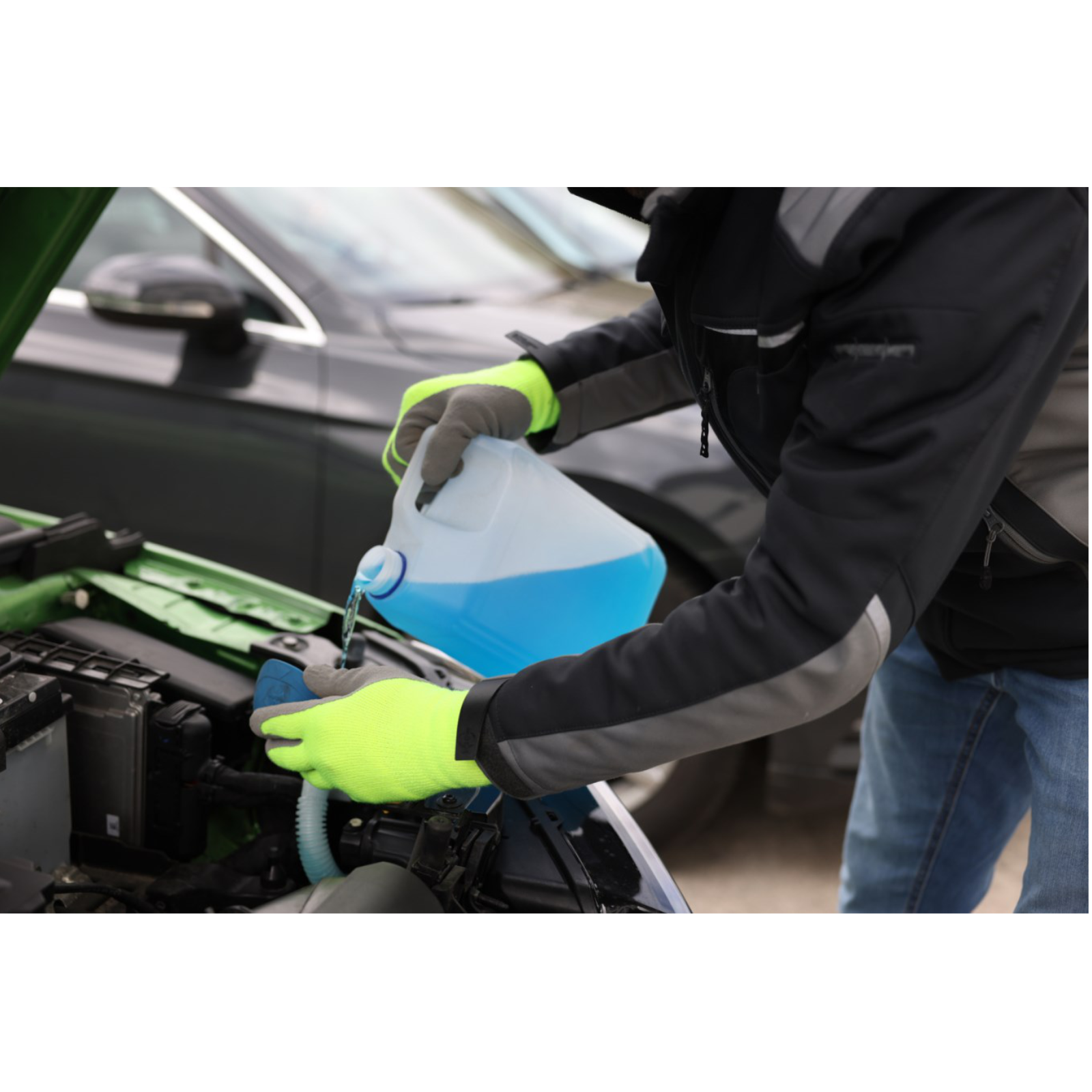 Winterhandschuh IceGuard  neon / gelb