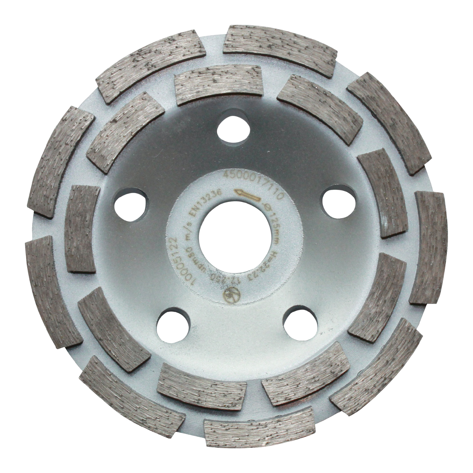 Diamantschleiftopf 125mm für Beton und Granit